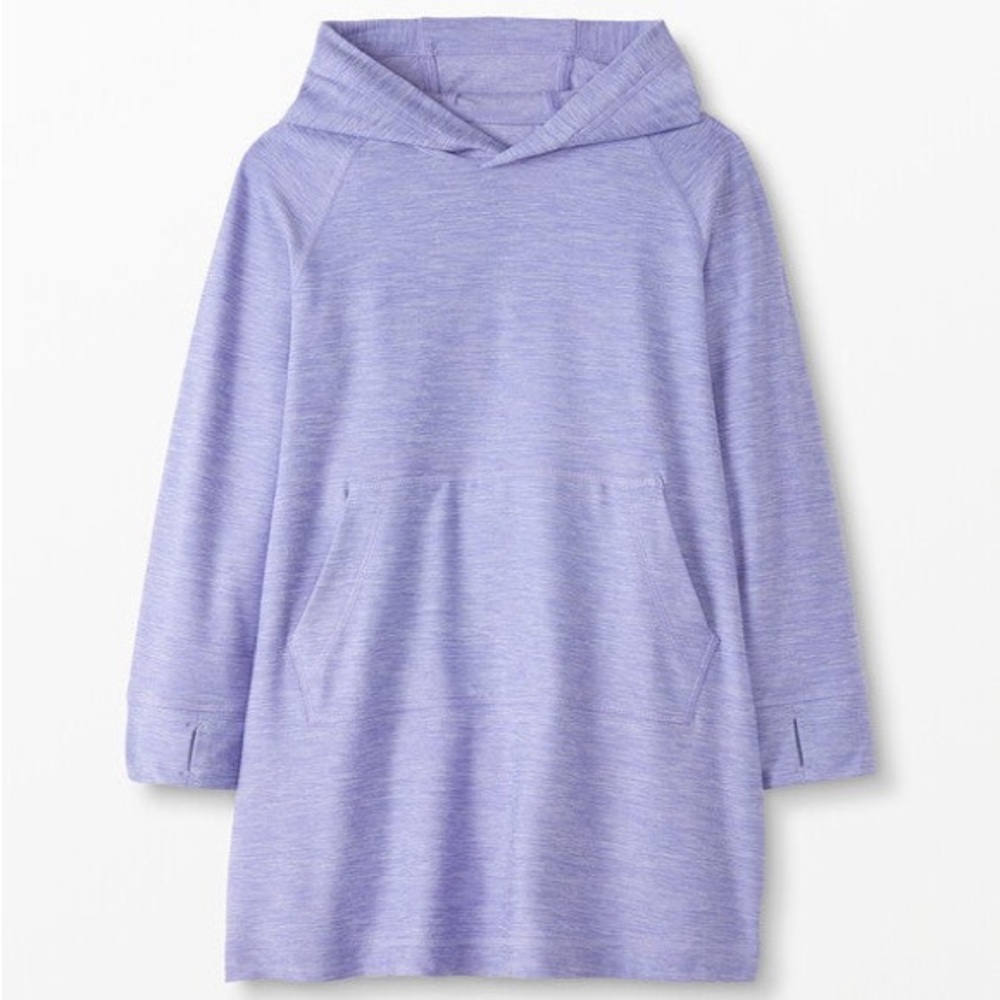 Hanna Andersson Light Purple Kids Beach Coverup, Size 120